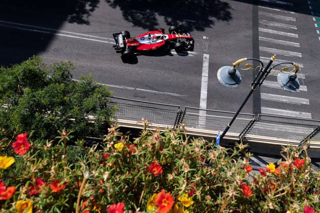 F1 - AZERBAIJAIN GRAND PRIX 2026 16 LECLERC Charles (mco), Scuderia Ferrari SF-26, action during the 2026 Formula 1 Azerbaijan Grand Prix, 15th round of the 2026 Formula One World Championship, WM, Weltmeisterschaft from September 24 to 26, 2026 on the Baku City Circuit, in Baku, Azerbaijan - BakuAzerbaijan  Copyright: xDPPIx