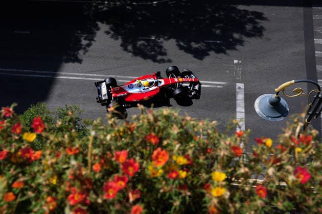 F1 - AZERBAIJAIN GRAND PRIX 2026 44 HAMILTON Lewis (gbr), Scuderia Ferrari SF-26, action during the 2026 Formula 1 Azerbaijan Grand Prix, 15th round of the 2026 Formula One World Championship, WM, Weltmeisterschaft from September 24 to 26, 2026 on the Baku City Circuit, in Baku, Azerbaijan - BakuAzerbaijan  Copyright: xDPPIx