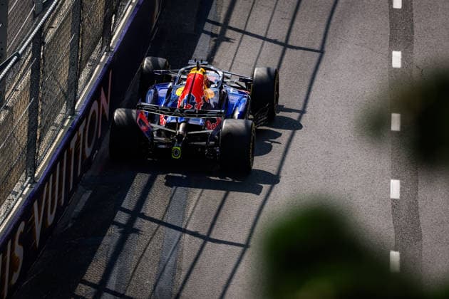 F1 - AZERBAIJAIN GRAND PRIX 2026 03 VERSTAPPEN Max (nld), Red Bull Racing Ford RB22, action during the 2026 Formula 1 Azerbaijan Grand Prix, 15th round of the 2026 Formula One World Championship, WM, Weltmeisterschaft from September 24 to 26, 2026 on the Baku City Circuit, in Baku, Azerbaijan - BakuAzerbaijan  Copyright: xFLORENTxGOODENx