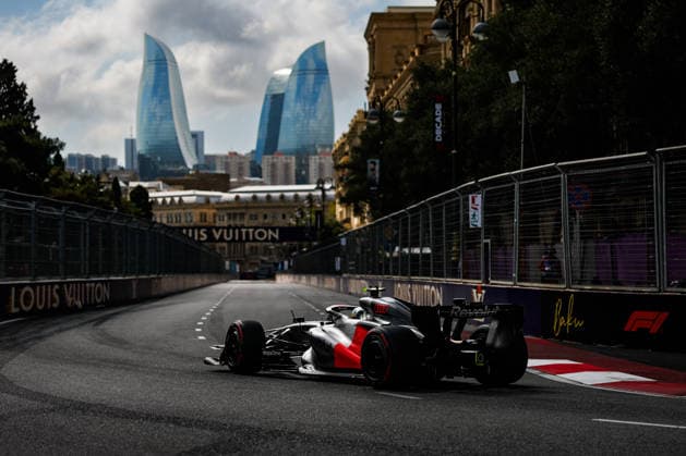 F1 - AZERBAIJAIN GRAND PRIX 2026 05 BORTOLETO Gabriel (bra), Audi F1 Team R26, action during the 2026 Formula 1 Azerbaijan Grand Prix, 15th round of the 2026 Formula One World Championship, WM, Weltmeisterschaft from September 24 to 26, 2026 on the Baku City Circuit, in Baku, Azerbaijan - BakuAzerbaijan  Copyright: xFLORENTxGOODENx