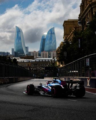 F1 - AZERBAIJAIN GRAND PRIX 2026 43 COLAPINTO Franco (arg), Alpine F1 Team A526, action during the 2026 Formula 1 Azerbaijan Grand Prix, 15th round of the 2026 Formula One World Championship, WM, Weltmeisterschaft from September 24 to 26, 2026 on the Baku City Circuit, in Baku, Azerbaijan - BakuAzerbaijan  Copyright: xFLORENTxGOODENx