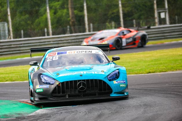 MOTORSPORTS - Motorsports - International GT Open - Free Practice Photo by IPA ABACAPRESS.COM88954027 - INTERNATIONAL GT OPEN 500 - at the Autodromo Nazionale Monza on September 25, 2026, in Monza - Practice Session 1 028 GT OPEN INT Team Motopark - DEU Marcelo Ramirez - MEX Dominik Baumann - Mercedes-AMG GT3 EVO PRO Monza Italy  Copyright: xIPAxSport ABACAx