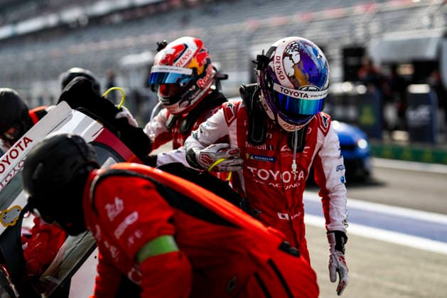 FIA WEC - 6 HOURS OF FUJI 2026 HIRAKAWA Ryo (jpn), Toyota Racing, Toyota TR010 Hybrid 08, Hypercar, portrait, pitstop, arrÃªt aux stands during the 6 Hours of Fuji 2026, 6th round of the 2026 FIA World Endurance Championship, from September 25 to 27, 2026 on the Fuji Speedway in Oyama, Shizuoka, Japan - OyamaJapan  Copyright: xFabrizioxBoldonix