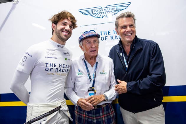 FIA WEC - 6 HOURS OF FUJI 2026 BARRICHELLO Eduardo (bra), Heart of Racing Team, Aston Martin Vantage AMR GT3 Evo 23, LM GT3, Sir Jackie Stewart, portrait during the 6 Hours of Fuji 2026, 6th round of the 2026 FIA World Endurance Championship, from September 25 to 27, 2026 on the Fuji Speedway in Oyama, Shizuoka, Japan - OyamaJapan  Copyright: xJULIENxDELFOSSEx