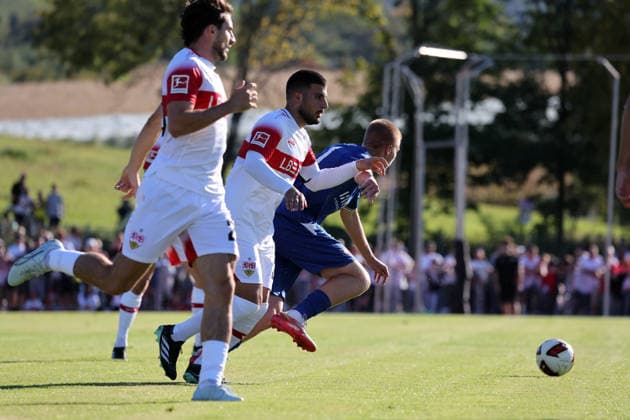25.09.26 VfB Stuttgart - 1. FC Heidenheim Deutschland, Weinstadt, 25.09.2026, Fussball, Bundesliga, Saison 2026 2027, Testspiel, VfB Stuttgart - 1. FC Heidenheim: Deniz Undav (VfB Stuttgart).