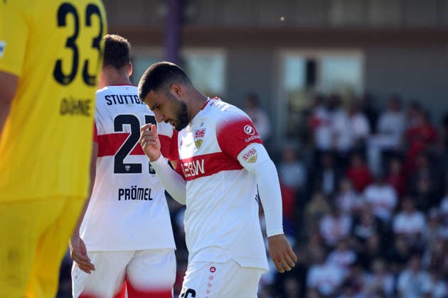 25.09.26 VfB Stuttgart - 1. FC Heidenheim Deutschland, Weinstadt, 25.09.2026, Fussball, Bundesliga, Saison 2026 2027, Testspiel, VfB Stuttgart - 1. FC Heidenheim: Deniz Undav (VfB Stuttgart).