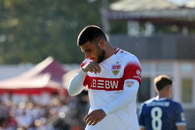 25.09.26 VfB Stuttgart - 1. FC Heidenheim Deutschland, Weinstadt, 25.09.2026, Fussball, Bundesliga, Saison 2026 2027, Testspiel, VfB Stuttgart - 1. FC Heidenheim: Deniz Undav (VfB Stuttgart).