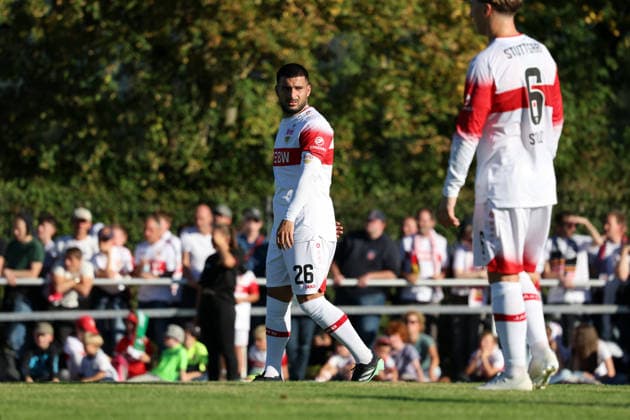 25.09.26 VfB Stuttgart - 1. FC Heidenheim Deutschland, Weinstadt, 25.09.2026, Fussball, Bundesliga, Saison 2026 2027, Testspiel, VfB Stuttgart - 1. FC Heidenheim: Deniz Undav (VfB Stuttgart).
