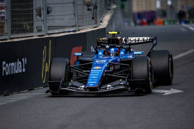 F1 - AZERBAIJAIN GRAND PRIX 2026 55 SAINZ Carlos (spa), Williams Racing FW48, action during the 2026 Formula 1 Azerbaijan Grand Prix, 15th round of the 2026 Formula One World Championship, WM, Weltmeisterschaft from September 24 to 26, 2026 on the Baku City Circuit, in Baku, Azerbaijan - BakuAzerbaijan  Copyright: xALBERTOxVIMERCATIx