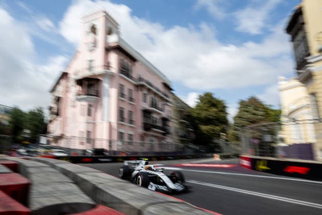 F1 - AZERBAIJAIN GRAND PRIX 2026 77 BOTTAS Valtteri (fin), Cadillac F1 Team MAC-26, action during the 2026 Formula 1 Azerbaijan Grand Prix, 15th round of the 2026 Formula One World Championship, WM, Weltmeisterschaft from September 24 to 26, 2026 on the Baku City Circuit, in Baku, Azerbaijan - BakuAzerbaijan  Copyright: xALBERTOxVIMERCATIx