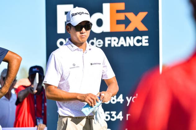 GOLF : FedEx Open de France - 25 09 26 Michael Kim (USA) GuyancourtFrance  Copyright: xBaptistexAutissierx