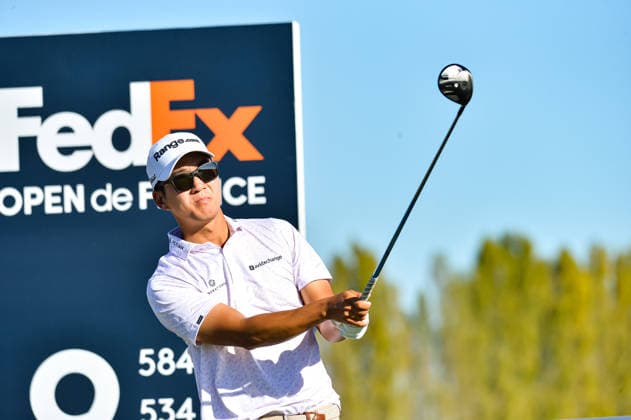 GOLF : FedEx Open de France - 25 09 26 Michael Kim (USA) GuyancourtFrance  Copyright: xBaptistexAutissierx