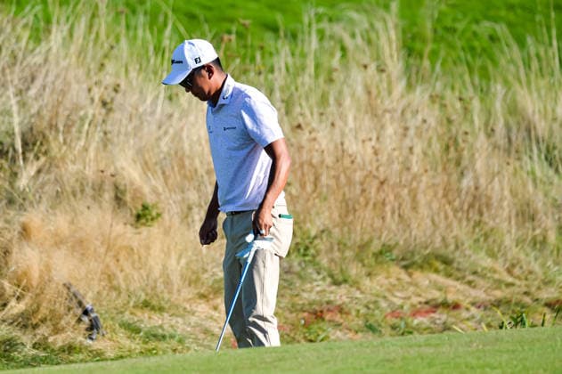 GOLF : FedEx Open de France - 25 09 26 Michael Kim (USA) GuyancourtFrance  Copyright: xBaptistexAutissierx