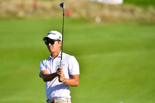 GOLF : FedEx Open de France - 25 09 26 Michael Kim (USA) GuyancourtFrance  Copyright: xBaptistexAutissierx