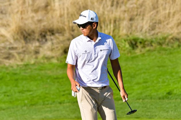 GOLF : FedEx Open de France - 25 09 26 Michael Kim (USA) GuyancourtFrance  Copyright: xBaptistexAutissierx
