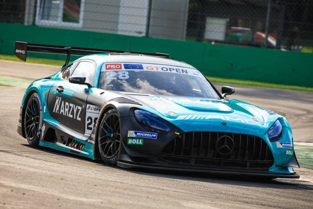 MOTORSPORTS - Motorsports - International GT Open - Free Practice Photo by IPA ABACAPRESS.COM88961640 - INTERNATIONAL GT OPEN 500 - at the Autodromo Nazionale Monza on September 25, 2026, in Monza - Practice Session 2 028 GT OPEN INT Team Motopark - DEU Marcelo Ramirez - MEX Dominik Baumann - Mercedes-AMG GT3 EVO PRO Monza Italy  Copyright: xIPAxSport ABACAx