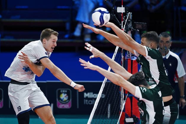 Db Milano 25 09 2026 - Campionato Europeo Pallavolo maschile Slovenia-Polonia foto Daniele Buffa Image nella foto: Rok Mozic 