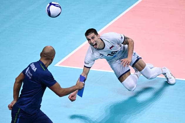Db Milano 25 09 2026 - Campionato Europeo Pallavolo maschile Slovenia-Polonia foto Daniele Buffa Image nella foto: Klemen Cebulj 
