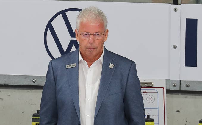 Sportdirektor Karl-Heinz Fliegauf (Grizzlys Wolfsburg) Eishockey, DEL, Penny DEL, Herren, Maenner, Saison 2026 2027 Grizzlys Wolfsburg gegen Schwenninger Wild Wings