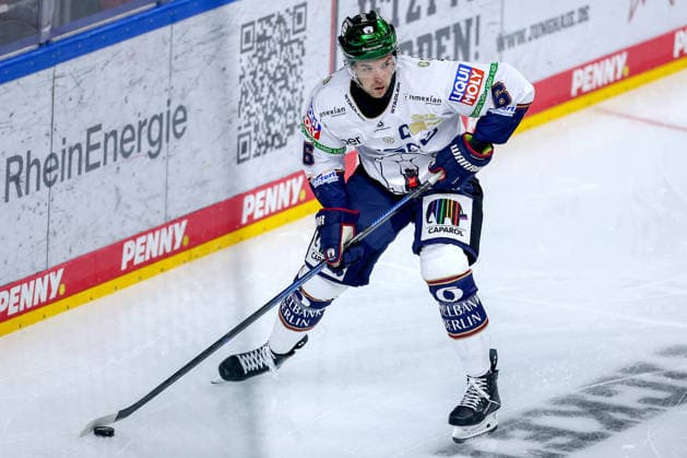 25.09.2026, Eishockey, DEL, Kölner Haie - Eisbären Berlin, 3.Spieltag, Saison 2026 27, Lanxess-Arena Köln: Kai Wissmann (Eisbären Berlin 06) Nordrhein-Westfalen Deutschland