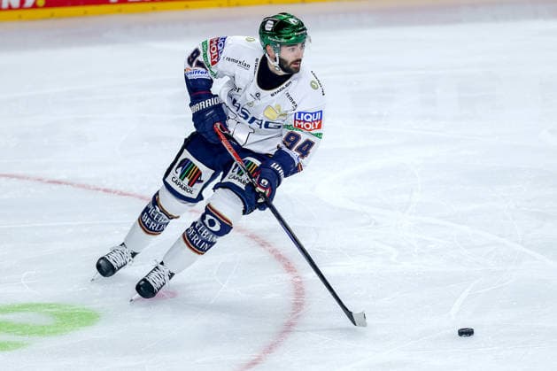 25.09.2026, Eishockey, DEL, Kölner Haie - Eisbären Berlin, 3.Spieltag, Saison 2026 27, Lanxess-Arena Köln: Liam Kirk (Eisbären Berlin 94) Nordrhein-Westfalen Deutschland