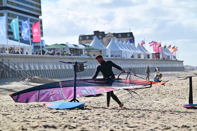 25.09.2026, Citroen Windsurf World Cup Sylt 2026 Surfen, Strand, Wellen, Nordsee, Meer Westerland, Insel Sylt Brandenburger Strand Schleswig-Holstein Deutschland