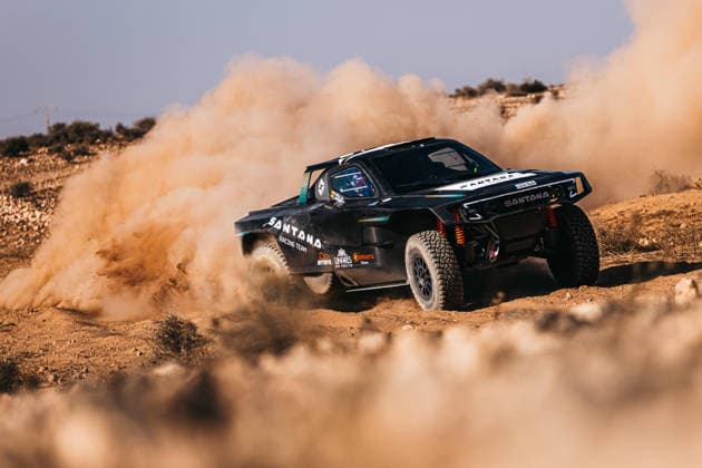 W2RC - RALLYE DU MAROC 2026 212 GUTIERREZ Cristina (esp), SOLÃÄ Marc (esp), Santana 400 T1+, Santana Racing Team, ULT T1+, action during the Private of the Rallye du Maroc 2026, 4th round of the 2026 WR2C Championship from September 25 to 26, 2026 in Agadir, Morocco - AgadirMorocco  Copyright: xDamienxSaulnierx