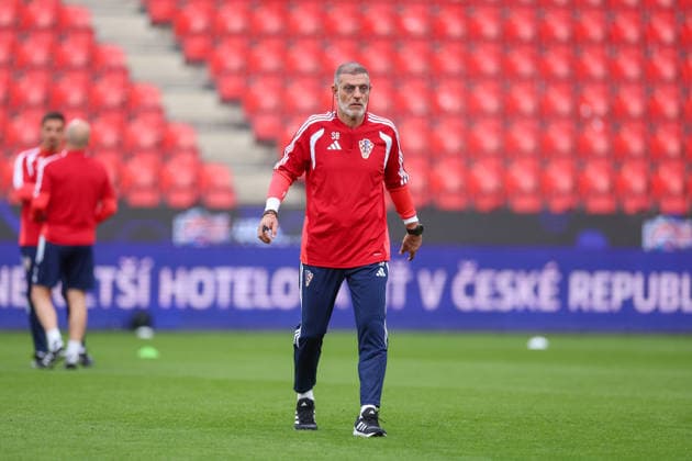 Croatia press and training: UEFA Nations League MD-1 Head Coach of Croatia Slaven Bilic during the training session of Croatia national team, Nationalteam at Fortuna Arena on September 25, 2026 in Prague, Czech Republic.  MatijaxHabljak PIXSELL