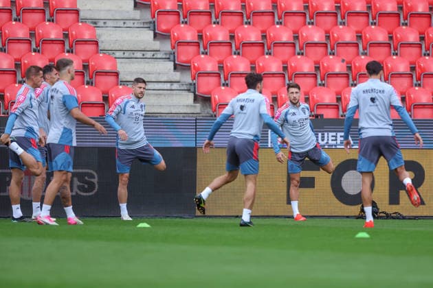 Croatia press and training: UEFA Nations League MD-1 Players of Croatia during the training session of Croatia national team, Nationalteam at Fortuna Arena on September 25, 2026 in Prague, Czech Republic.  MatijaxHabljak PIXSELL