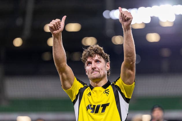 Enzo Wirtz (SC Fortuna Koeln, 09) jubelt nach dem 1:3 Sieg GER, TSV Havelse vs. SC Fortuna Koeln, Fussball, 3. Liga, 7. Spieltag, Spielzeit 2026 2027, 25.09.2026 DFL Regulations prohibit any use of photographers as image sequences and or quasi-video. GER, TSV Havelse vs. SC Fortuna Koeln, Fussball, 3. Liga, 7. Spieltag, Spielzeit 2026 2027, 25.09.2026 Hannover Copyright: xEibner-Pressefoto JanxRollingerx EP_JSK