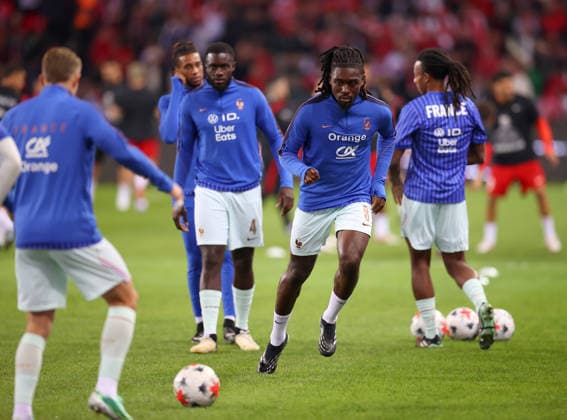 Turkiye v France - UEFA Nations League KOCAELI, TURKIYE - SEPTEMBER 25: France national team, Nationalteam players continue their preparations ahead of the UEFA Nations League A League Group 1 match between Turkiye and France at Kocaeli Stadium in Kocaeli, Turkiye, on September 25, 2026. Ali Atmaca Anadolu Kocaeli Turkey. Editorial use only. Please get in touch for any other usage.  Copyright: x2026xAnadoluxAlixAtmacax