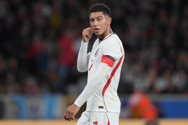 RECORD DATE NOT STATED 25th September 2026; Molineux Stadium, Wolverhampton, West Midlands, England; UEFA U21, U 21 Championship Qualification Football, England U21 versus Kazakhstan U21; Jobe Bellingham of England U21s StevenxFlynn