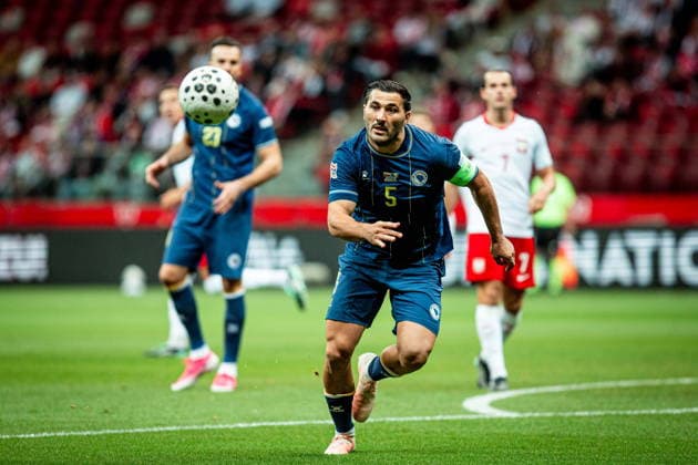 2026.09.25 Warszawa Pilka nozna, UEFA, Liga Narodow, Polska - Bosnia i Hercegowina N z Sead Kolasinac Foto Mateusz Porzucek PressFocus 2026.09.25 Warszawa UEFA Nations League Group Stage, Poland - Bosnia and Herzegovina Polska - Bosnia i Hercegowina Sead Kolasinac Credit: Mateusz Porzucek PressFocus NEWSPIX.PL --- newspix.pl 