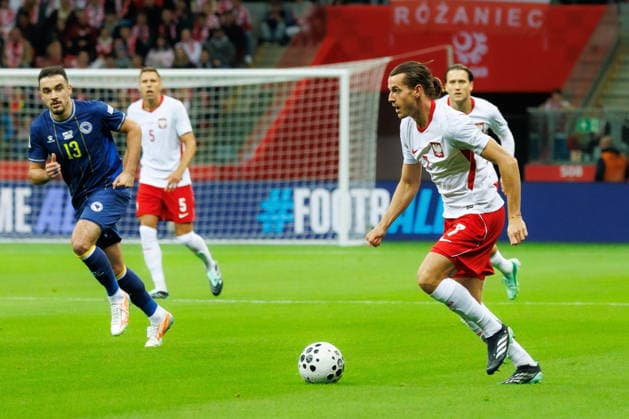 Warsaw 25.09.2026. Football UEFA Nations League match between Poland and Bosnia and Herzegovina in Warsaw, Poland --- Mecz pilka nozna UEFA Liga Narodow Polska - Bosnia i Hercegowina w Warszawie Persons Shown : Jakub Kaminski Fot. Antoni Byszewski Arena Akcji NEWSPIX.PL --- newspix.pl 