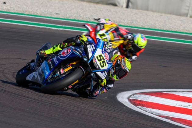 September 25, 2026, Cremona, Italy: Andrea LOCATELLI (ITA) riding for Pata Maxus Yamaha at turn 8 during Free Practice session 2 of the 2026 WorldSBK EICMA ITALIAN ROUND at Cremona Circuit Angelo Bergamonti in Cremona (Italy), 10th round of the 2026 WorldSBK season..Credit: ZUMA Press WORLDSBK 2026: EICMA ITALIAN ROUND: FP  - ZUMAr158 20260925_aap_r158_059 Copyright: xRiccardoxRighettix