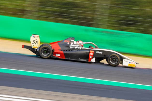 MOTORSPORTS - Motorsports - International GT Open - Free Practice Photo by IPA ABACAPRESS.COM88970129 - INTERNATIONAL GT OPEN 500 - at the Autodromo Nazionale Monza on September 25, 2026, in Monza - Practice Session 1 058 EUROFORMULA Aaron Ferrazzano BEL - Aaron Ferrazzano by Neri Autosport Dallara F324 TOM’S TGE 33 Monza Italy  Copyright: xIPAxSport ABACAx