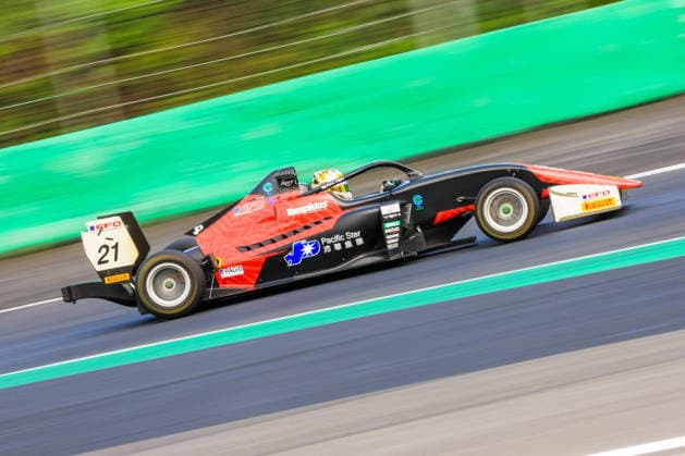 MOTORSPORTS - Motorsports - International GT Open - Free Practice Photo by IPA ABACAPRESS.COM88970150 - INTERNATIONAL GT OPEN 500 - at the Autodromo Nazionale Monza on September 25, 2026, in Monza - Practice Session 1 021 EUROFORMULA Rui-Heng Yeh TPE - Team Motopark - Dallara F324 TOM’S TGE 33 Monza Italy  Copyright: xIPAxSport ABACAx