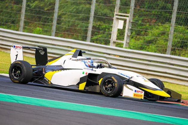 MOTORSPORTS - Motorsports - International GT Open - Free Practice Photo by IPA ABACAPRESS.COM88970158 - INTERNATIONAL GT OPEN 500 - at the Autodromo Nazionale Monza on September 25, 2026, in Monza - Practice Session 1 001 EUROFORMULA Niccolo Maccagnani ITA - BVM Racing Monza Italy  Copyright: xIPAxSport ABACAx