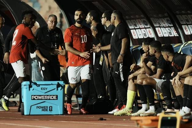 Egypt v Angola - 2027 Africa Cup of Nations CAIRO, EGYPT - SEPTEMBER 25: Egypt national team, Nationalteam player Mohamed Salah during the 2027 Africa Cup of Nations qualifying Group B match between Egypt and Angola at Cairo International Stadium in Cairo, Egypt, on September 25, 2026. Fareed Kotb Anadolu Cairo Egypt. Editorial use only. Please get in touch for any other usage.  Copyright: x2026xAnadoluxFareedxKotbx