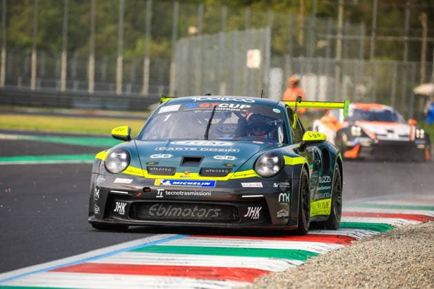 MOTORSPORTS - Motorsports - International GT Open - Free Practice Photo by IPA ABACAPRESS.COM88971282 - INTERNATIONAL GT OPEN 500 - at the Autodromo Nazionale Monza on September 25, 2026, in Monza - Practice Session 1 001 GT OPEN CUP FAEMS Team by Ebimotors - ITA Matteo Luvisi - ITA Pietro Delli Guanti - Porsche 992 GT3 Cup SILVER Monza Italy  Copyright: xIPAxSport ABACAx