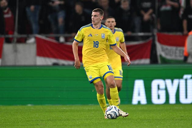 SOCCER - UEFA Nations League - Hungary vs. Ukraine Photo by IPA ABACAPRESS.COM88971312 - Oleh Ocheretko (Ukraine) during the Nations League group stage, Matchday 1, between Hungary and Ukraine on September 26, 2026, at the Puskas Arena in Budapest, Hungary Budapest Hungary  Copyright: xIPAxSport ABACAx