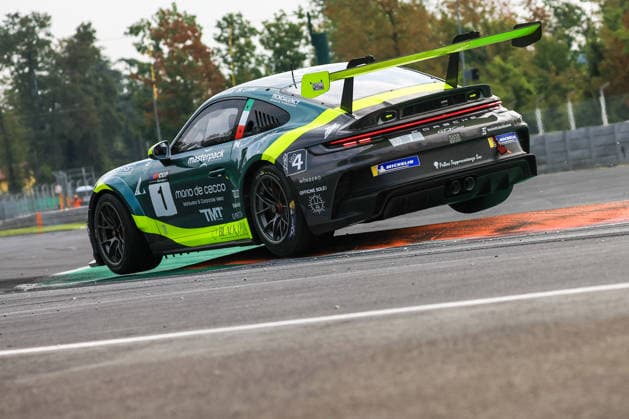 MOTORSPORTS - Motorsports - International GT Open - Free Practice Photo by IPA ABACAPRESS.COM88971318 - INTERNATIONAL GT OPEN 500 - at the Autodromo Nazionale Monza on September 25, 2026, in Monza - Practice Session 1 001 GT OPEN CUP FAEMS Team by Ebimotors - ITA Matteo Luvisi - ITA Pietro Delli Guanti - Porsche 992 GT3 Cup SILVER Monza Italy  Copyright: xIPAxSport ABACAx