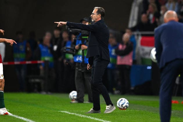 SOCCER - UEFA Nations League - Hungary vs. Ukraine Photo by IPA ABACAPRESS.COM88971326 - Coach Andrea Mandera of Ukraine during the Nations League phase, Matchday 1, between Hungary and Ukraine on September 26, 2026, at the Puskas Arena in Budapest, Hungary Budapest Hungary  Copyright: xIPAxSport ABACAx