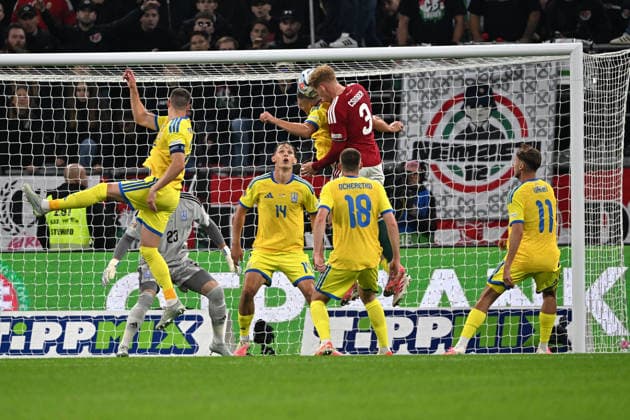 SOCCER - UEFA Nations League - Hungary vs. Ukraine Photo by IPA ABACAPRESS.COM88971398 - Mark Csinger (Hungary) during the Nations League, Matchday 1, between Hungary and Ukraine on September 26, 2026, at the Puskás Arena in Budapest, Hungary Budapest Hungary  Copyright: xIPAxSport ABACAx