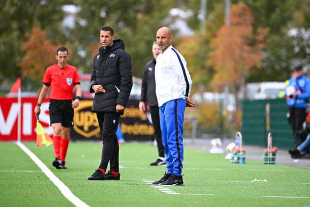 Iceland v France - Euro U21, U 21 2027 - Qualifications Gerald BATICLE Head Coach of France U21 during Euro U21 2027 Qualifications match between Iceland and France at Throttarvollur on September 25, 2026 in Reykjavik, Iceland. Reykjavik Iceland  Copyright: xSandraxRuhautx 776567071