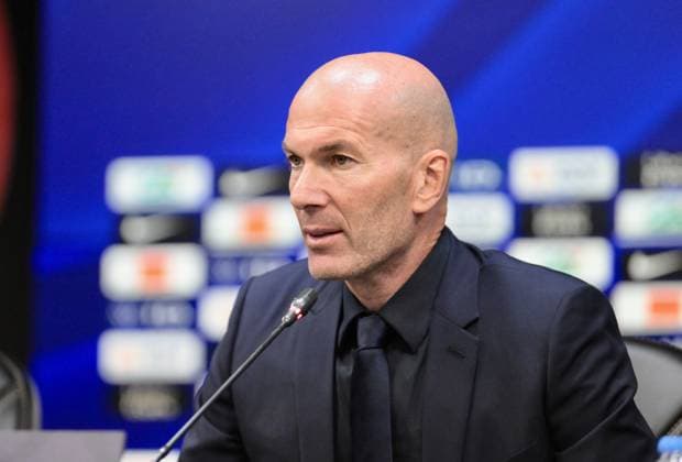 Turkiye v France - UEFA Nations League KOCAELI, TURKIYE - SEPTEMBER 25: Head coach Zinedine Zidane of France speaks during a press conference, PK, Pressekonferenz after the UEFA Nations League A League Group 1 match between Turkiye and France at Kocaeli Stadium in Kocaeli, Turkiye, on September 25, 2026. Omer Urer Anadolu Kocaeli Turkey. Editorial use only. Please get in touch for any other usage.  Copyright: x2026xAnadoluxOmerxUrerx