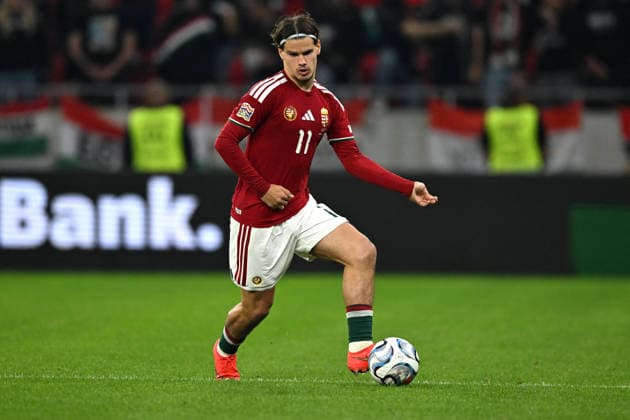 SOCCER - UEFA Nations League - Hungary vs. Ukraine Photo by IPA ABACAPRESS.COM88971922 - 11. Milos Kerkez (Hungary) during the Nations League phase, Matchday 1, between Hungary and Ukraine on September 26, 2026, at the Puskás Arena in Budapest, Hungary Budapest Hungary  Copyright: xIPAxSport ABACAx