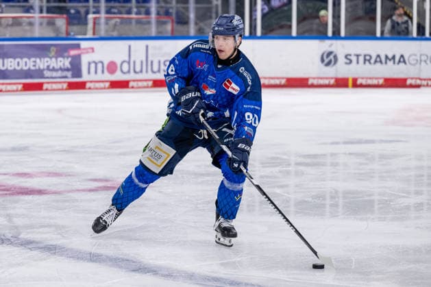 Filip Varejcka (Straubing Tigers, 90) GER, Straubing Tigers vs. ERC Ingolstadt, Eishockey, DEL, Saison 2026 2027, 3. Spieltag, 25.09.2026. Foto: HMB Media Heike Feiner Copyright: HMBxMedia HeikexFeiner