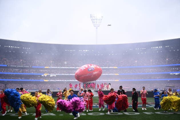 AFL GRAND FINAL, XXX ahead of the 2026 AFL Grand Final match between the Brisbane Lions and the Fremantle Dockers at the Melbourne Cricket Ground in Melbourne, Saturday, September 26, 2026. ( NO ARCHIVING, EDITORIAL USE ONLY MELBOURNE VICTORIA Australia  Copyright: xJOELxCARRETTx 20260926185345372536