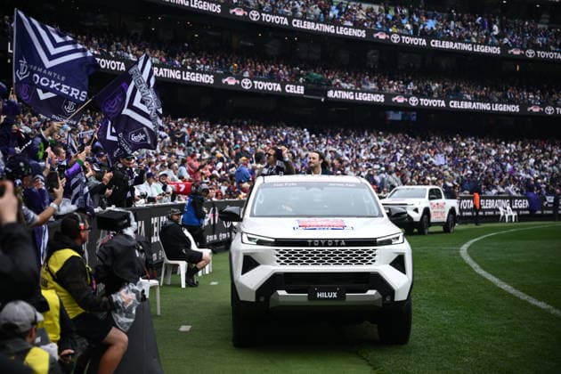 AFL GRAND FINAL, XXX ahead of the 2026 AFL Grand Final match between the Brisbane Lions and the Fremantle Dockers at the Melbourne Cricket Ground in Melbourne, Saturday, September 26, 2026. ( NO ARCHIVING, EDITORIAL USE ONLY MELBOURNE VICTORIA Australia  Copyright: xJOELxCARRETTx 20260926172870578646